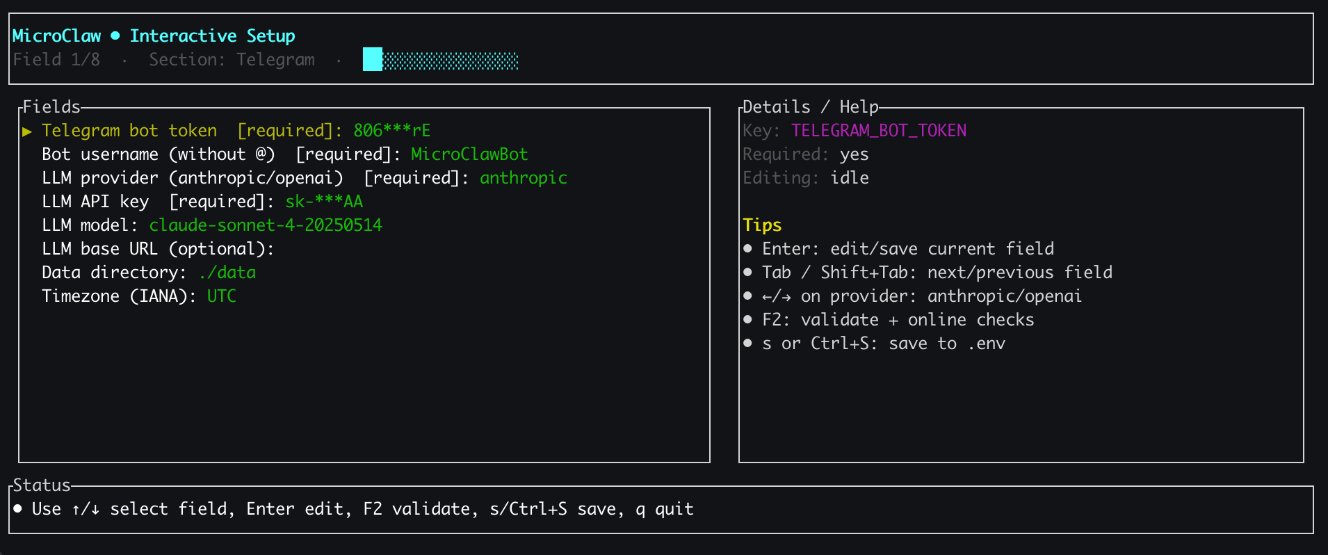 Setup Wizard (placeholder)